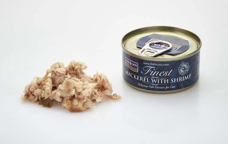 Mackerel + Shrimp 70g Cat Food Tin