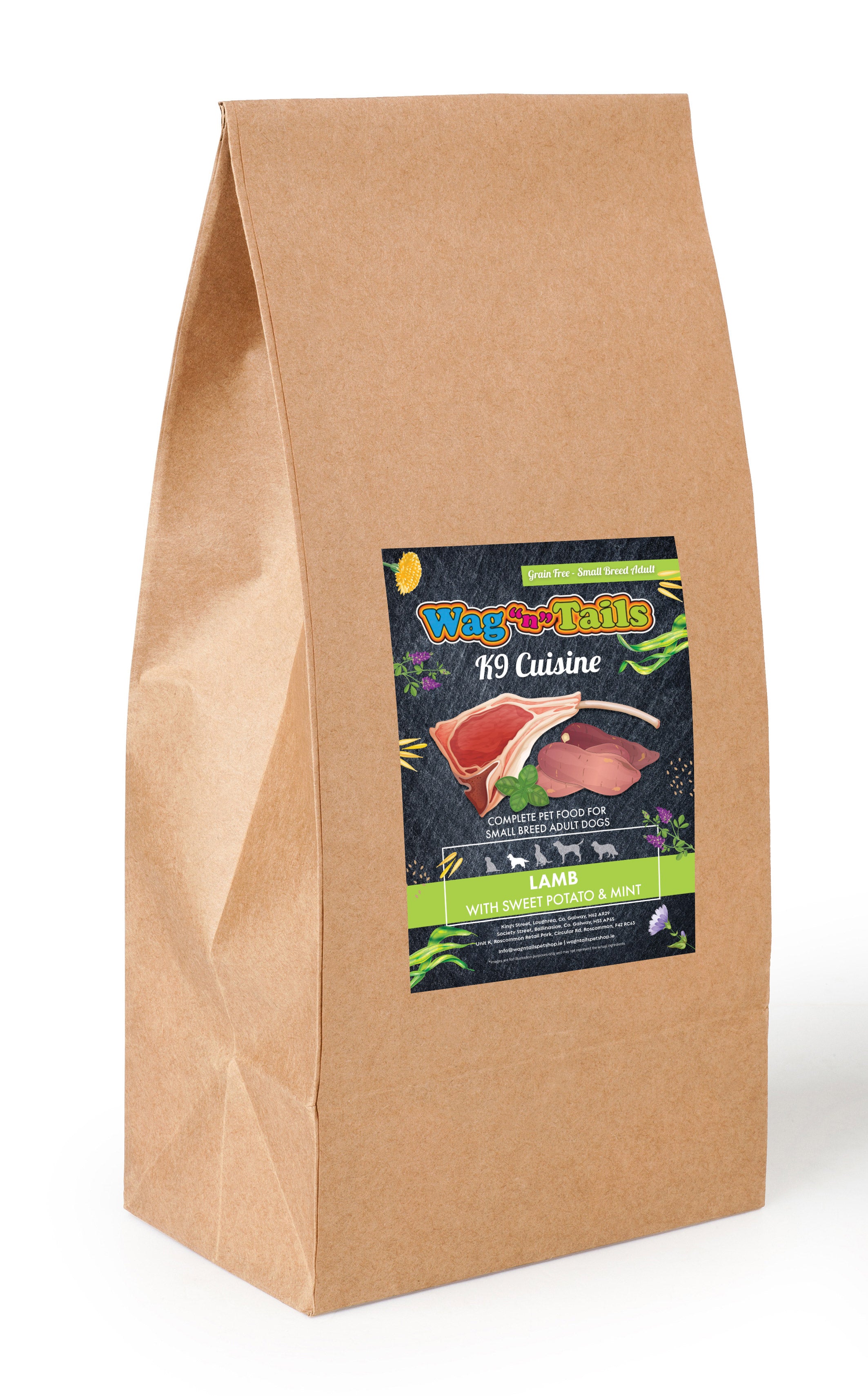 K9 Cuisine Small Breed Lamb With Sweet Potato & Mint 2kg