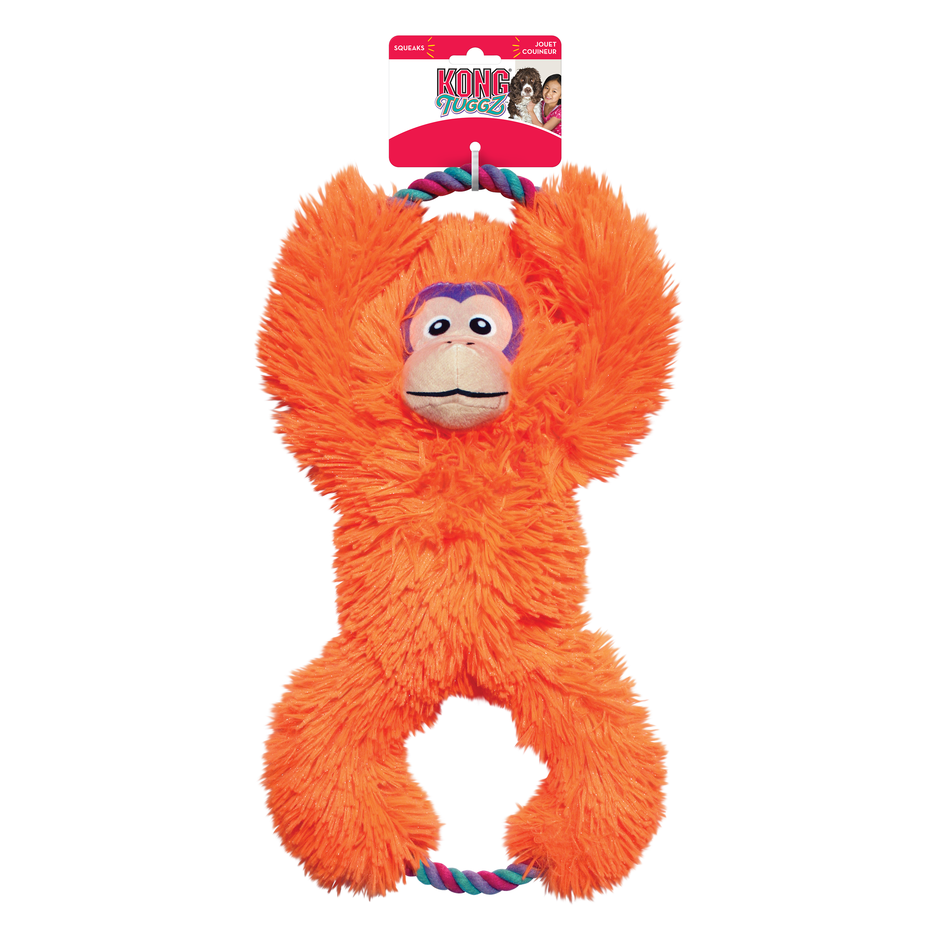 KONG Tuggz Monkey X Large Dog Toy