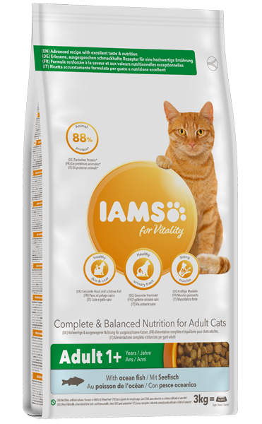 Iams Vitality Ocean Fish Cat Food 2kg