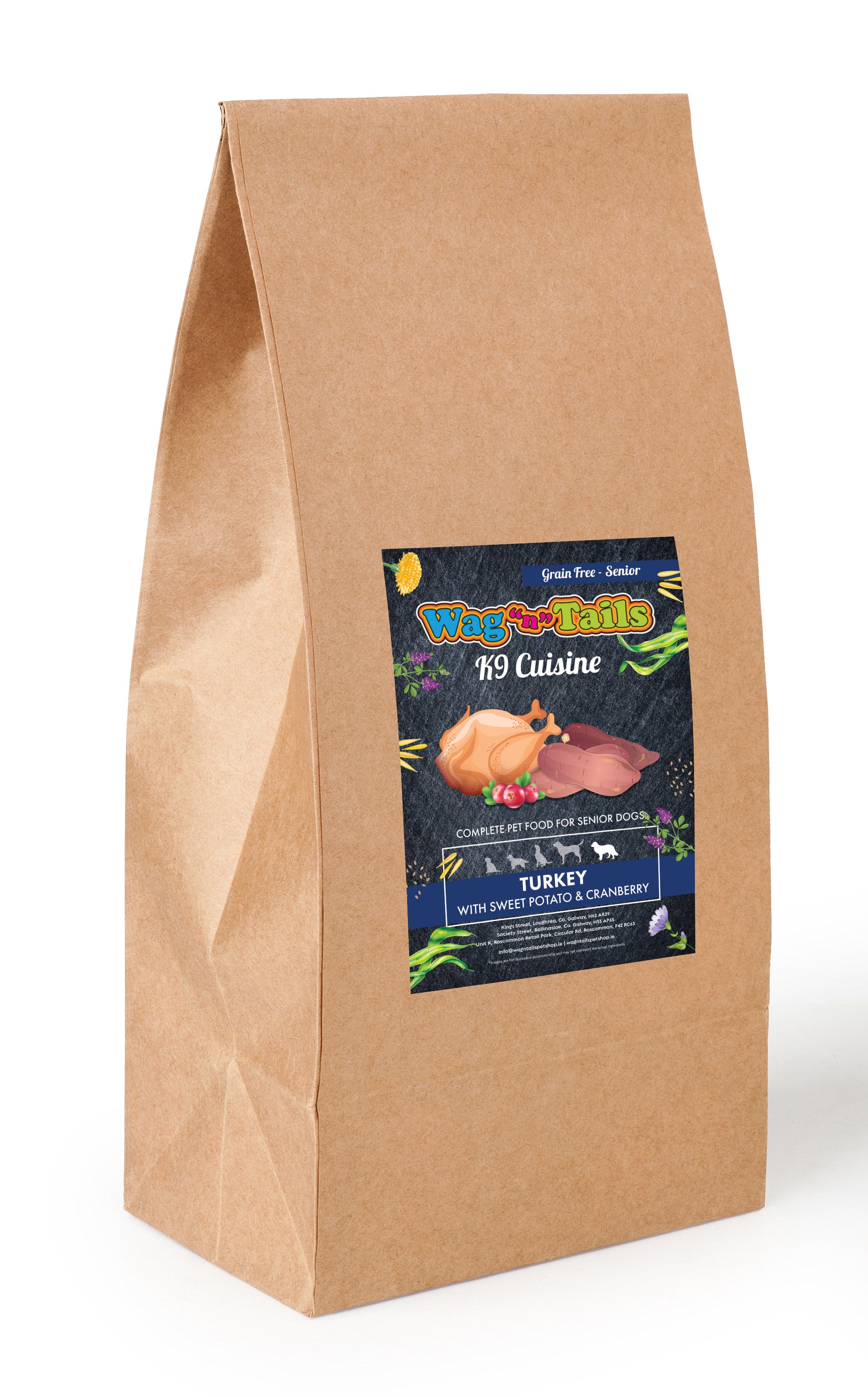 K9 Cuisine Senior Turkey With Sweet Potato & Cranberry 12 Kg