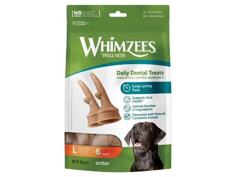 WHIMZEES ANTLER LARGE 6PK