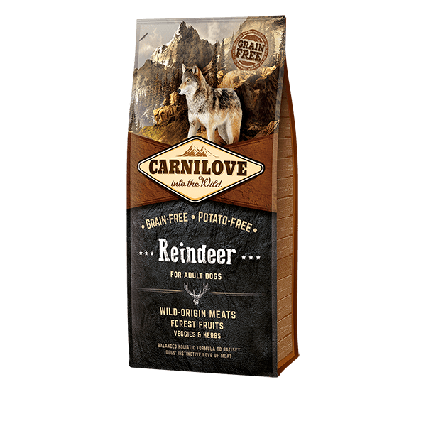 Carnilove Reindeer Grain Free Adult Dog Food 12kg Wag n Tails