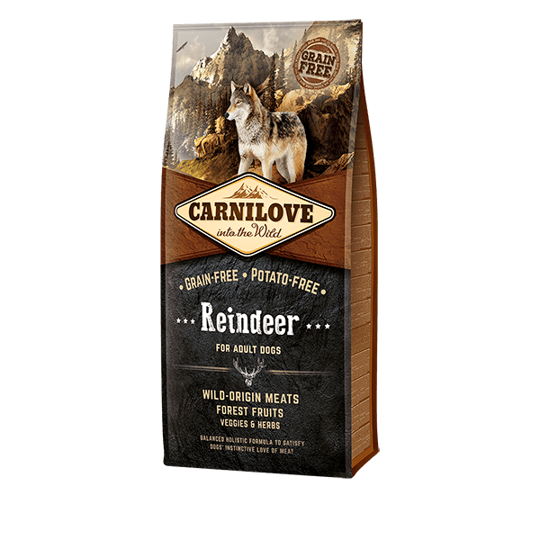 Carnilove Reindeer Grain Free Adult Dog Food 1.5kg
