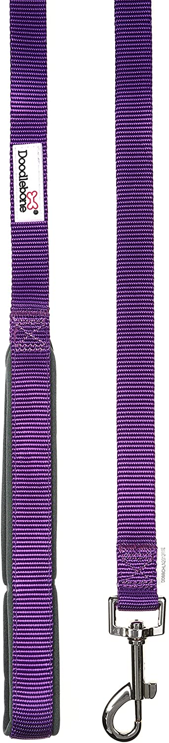 Doodlebone Originals Dog Lead (Violet, 25 mm)