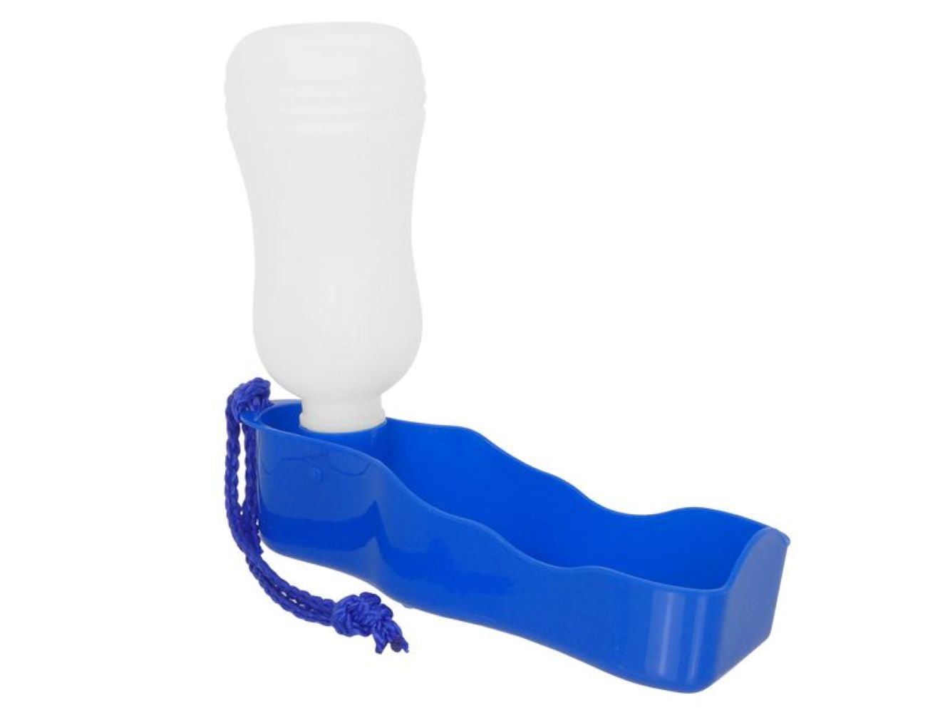 TRAVEL DRINKING BOTTLE 250ML 19x6cm blue