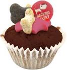 Barking Bakery Carob Iced Vanilla Woofin