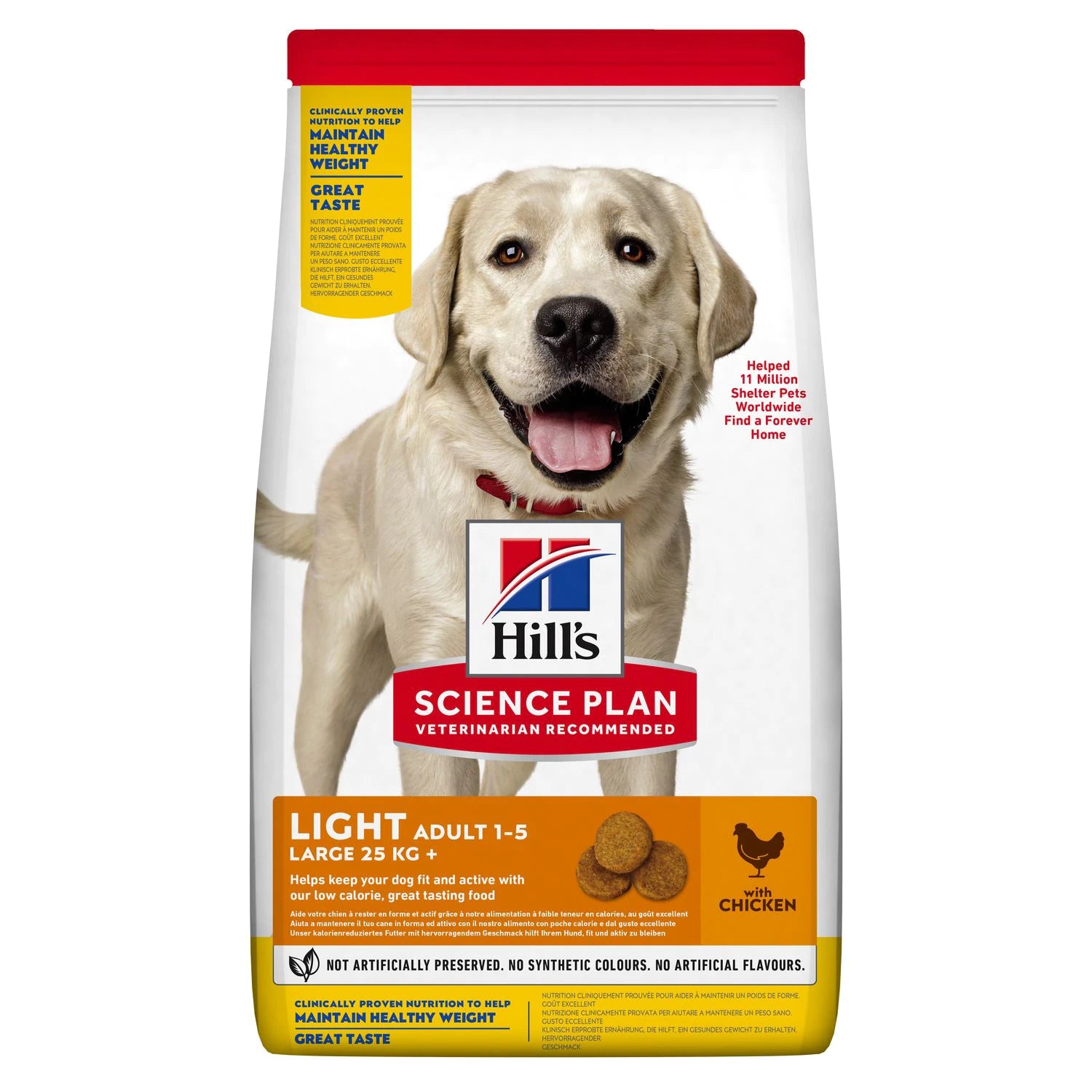 Hill's Adult Dog Food Large Breed Light Chicken 14kg