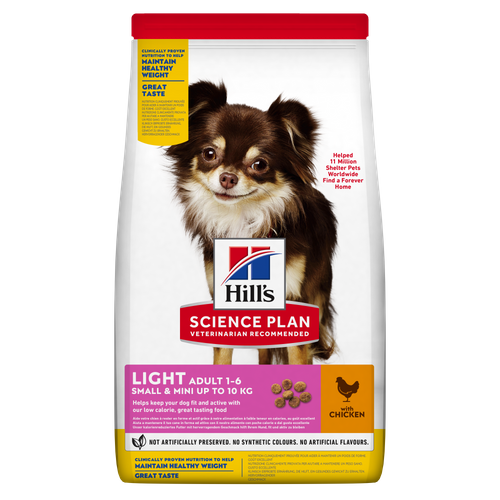 Hill's Adult Dog Small & Mini Light Chicken 1.5kg