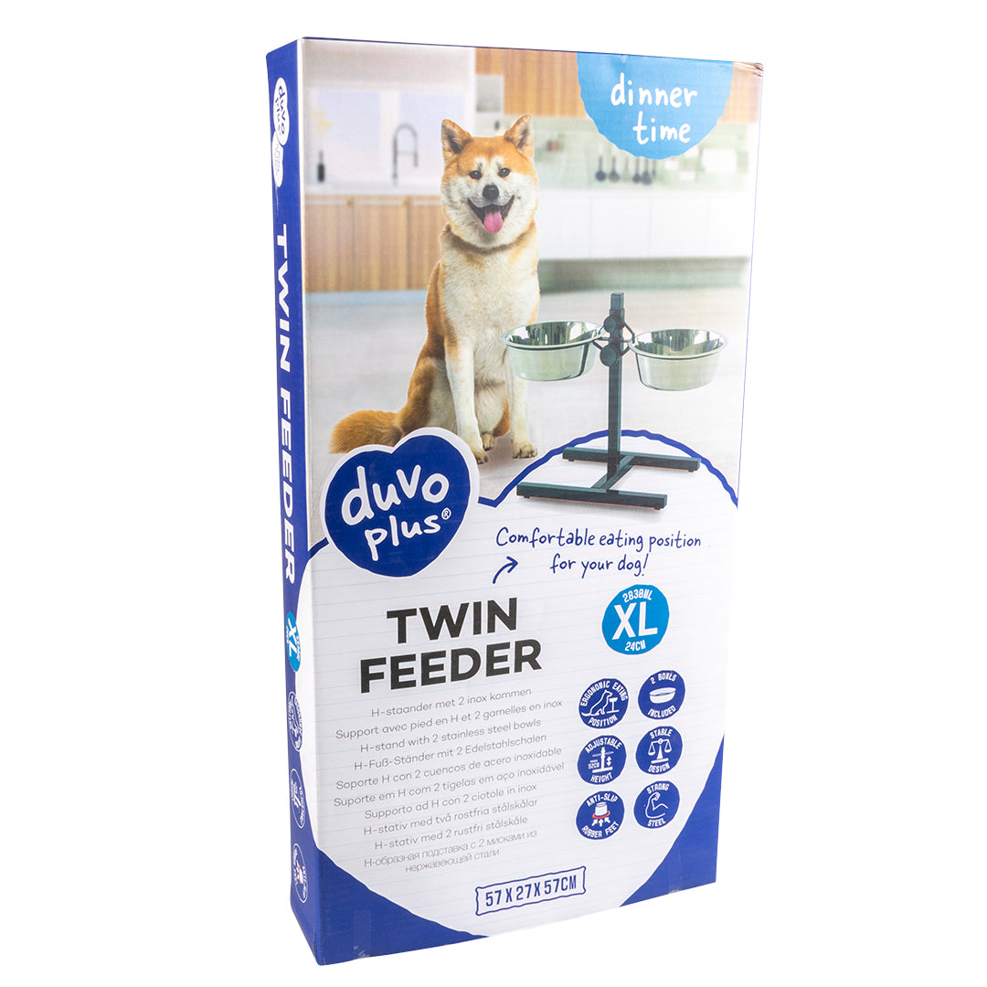 Duvo+ Twin Feeder H-Stand