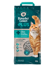 Breeder Celect PLUS Probiotic Paper Cat Litter 10L