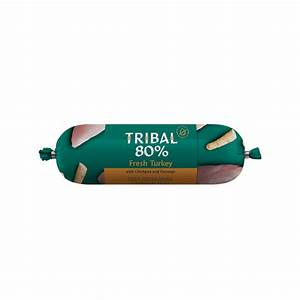 TRIBAL 80% - Gourmet Sausage Complete Wet Food - Turkey 300g