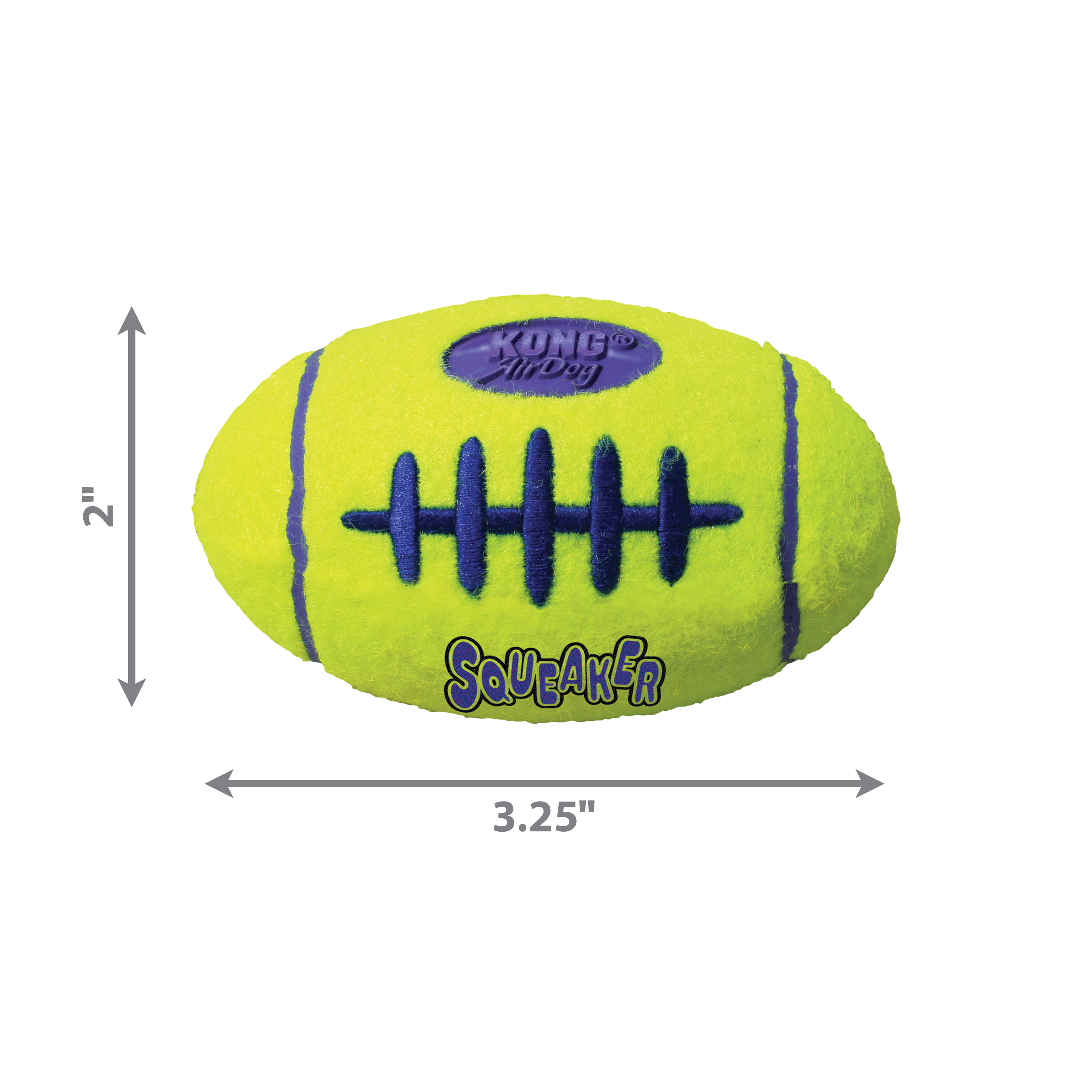 Kong Air Squeaker Football Medium