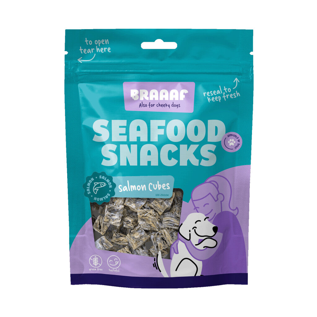 Braaaf Seafood Salmon Cubes