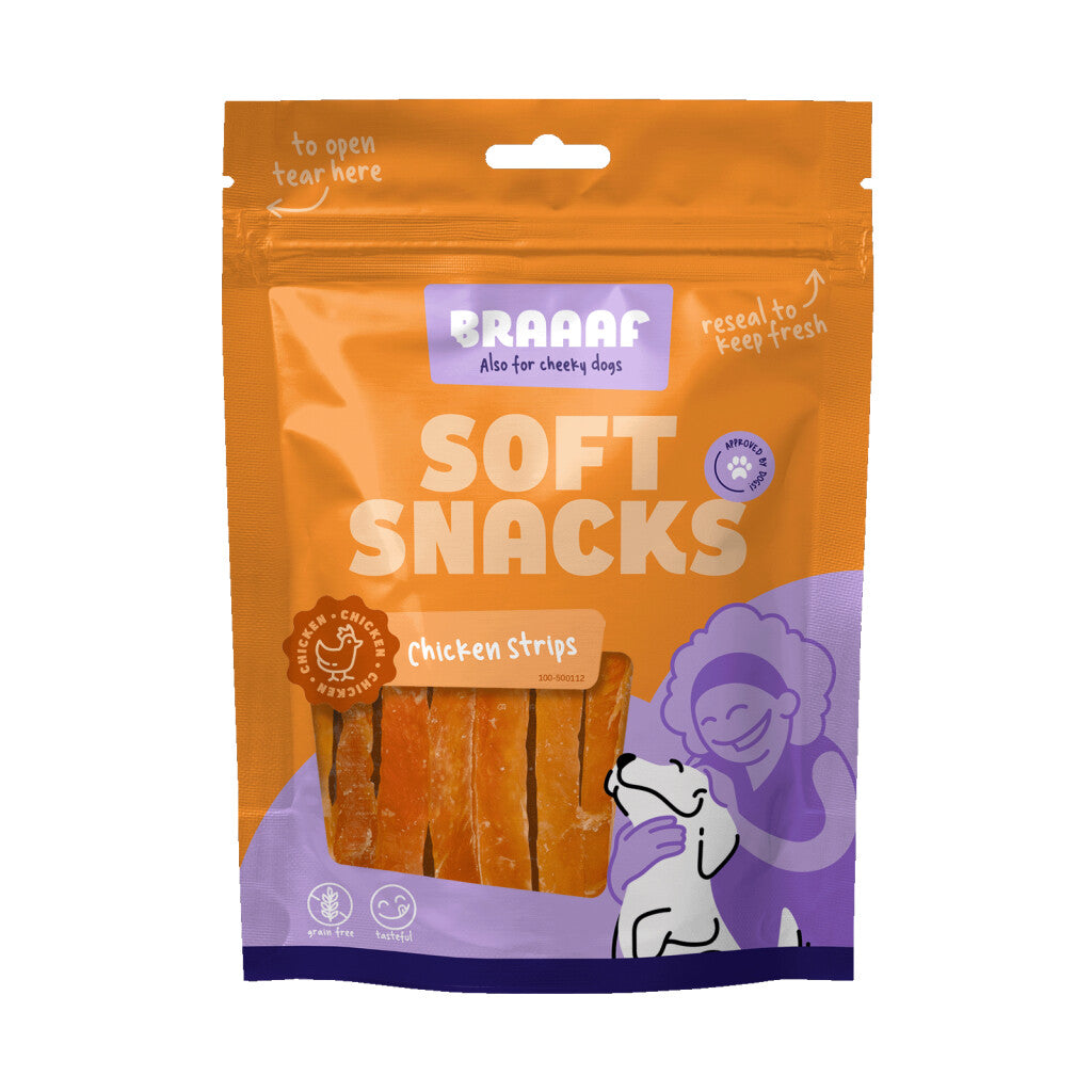 Braaaf Soft Snack Chicken Strips