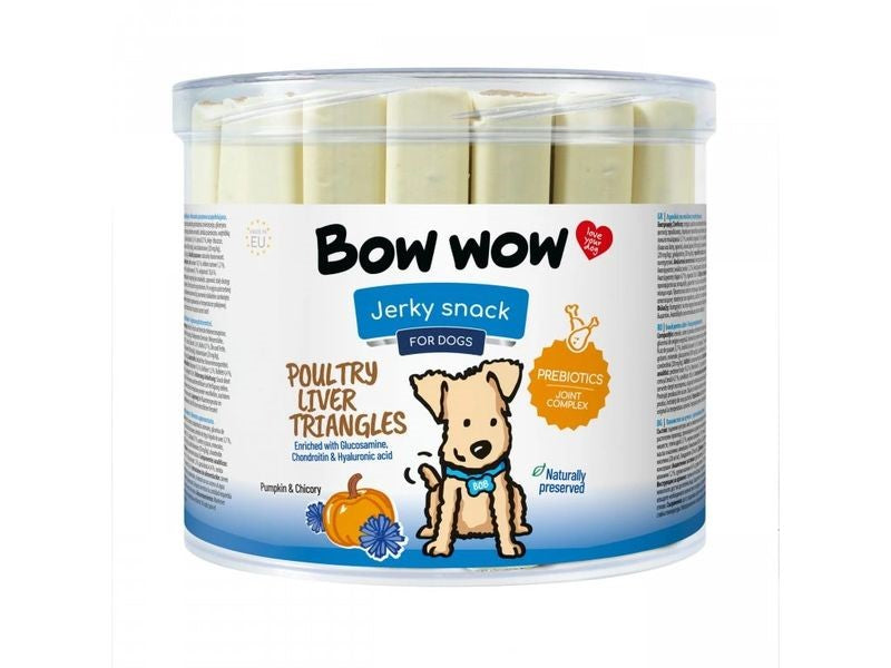 Bow Wow Poultry Liver Triangles