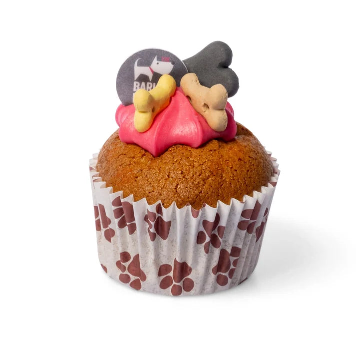 Barking Bakery Carob Iced Vanilla Woofin