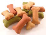 Dog Biscuit Coloured Bone 400g