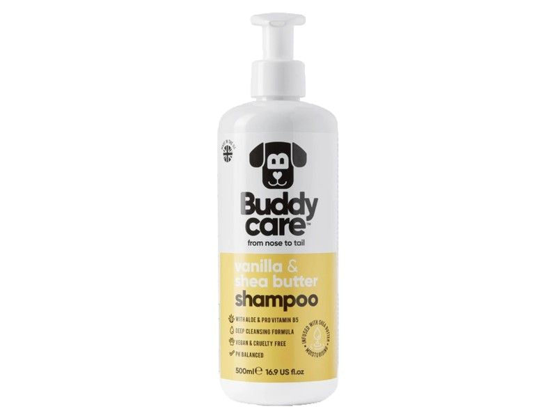 Buddycare Vanilla & Shea Butter Shampoo 500ml