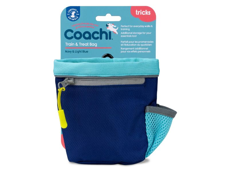 COACHI TRAIN & TREAT BAG NAVY & BLUE