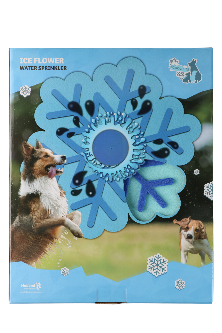CoolPets Ice Flower Sprinkler For Dogs