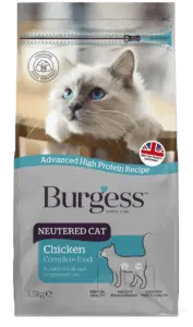 Burgess Neutered Cat 1.5Kg