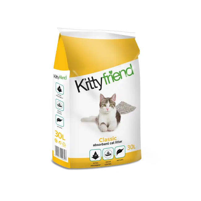 Kittyfriend Classic Absorbent Cat Litter 30L