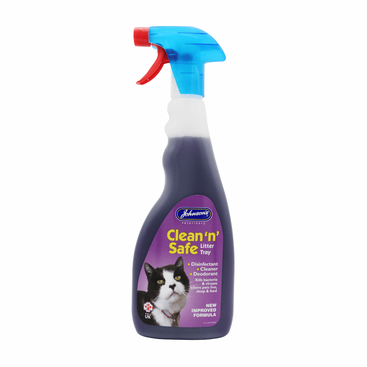 Johnsons Clean 'n' Safe Litter Tray Cleaner 500ml