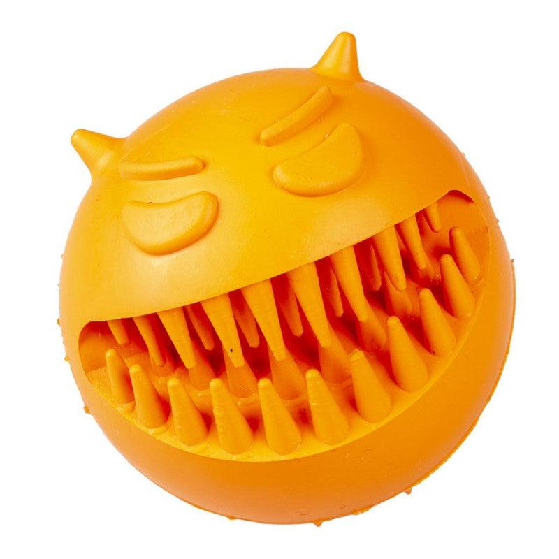 Durable Rubber Ball with Dental Care Spikes - 7cm