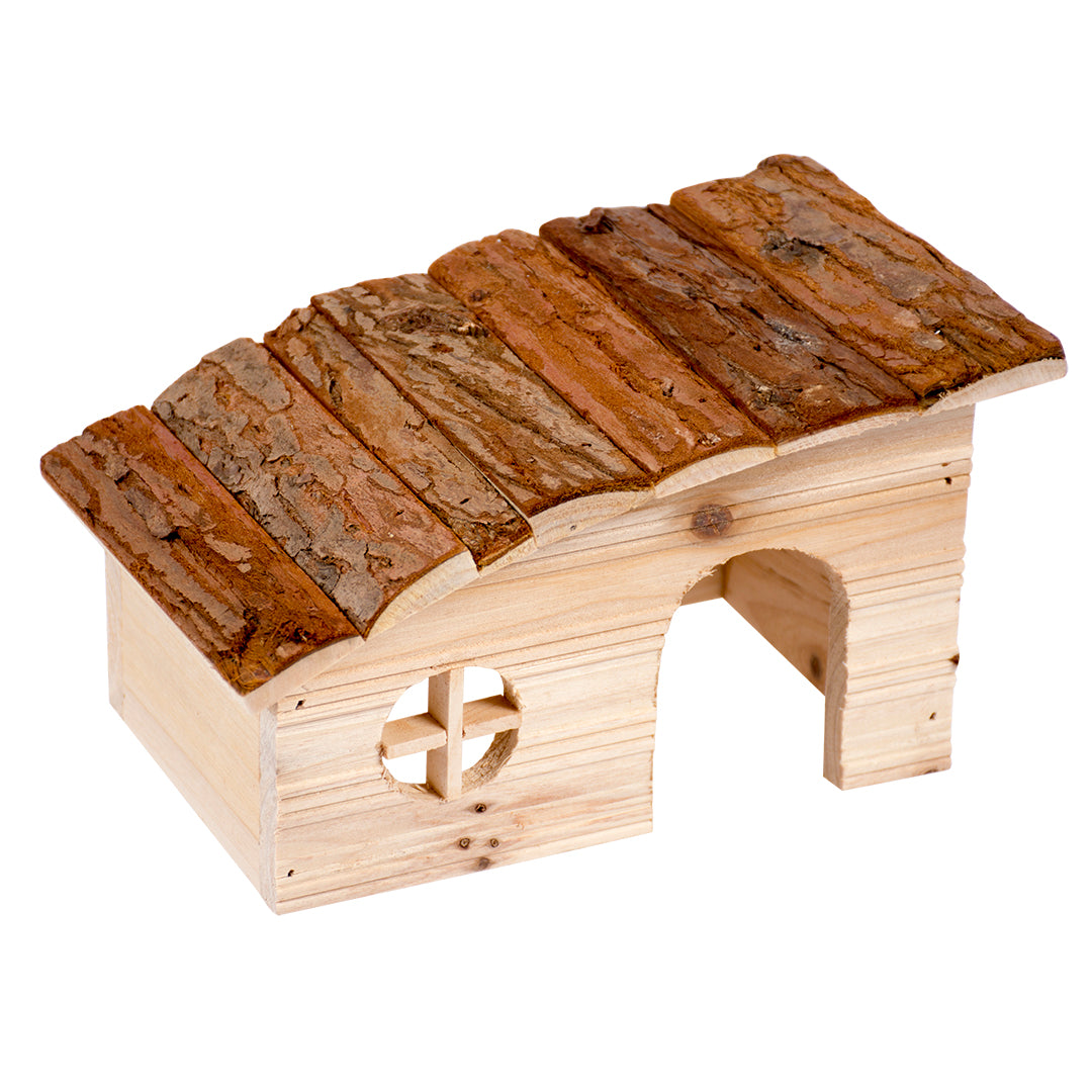 Duvo+ Wooden Lodge with Sloped Roof for Rodents