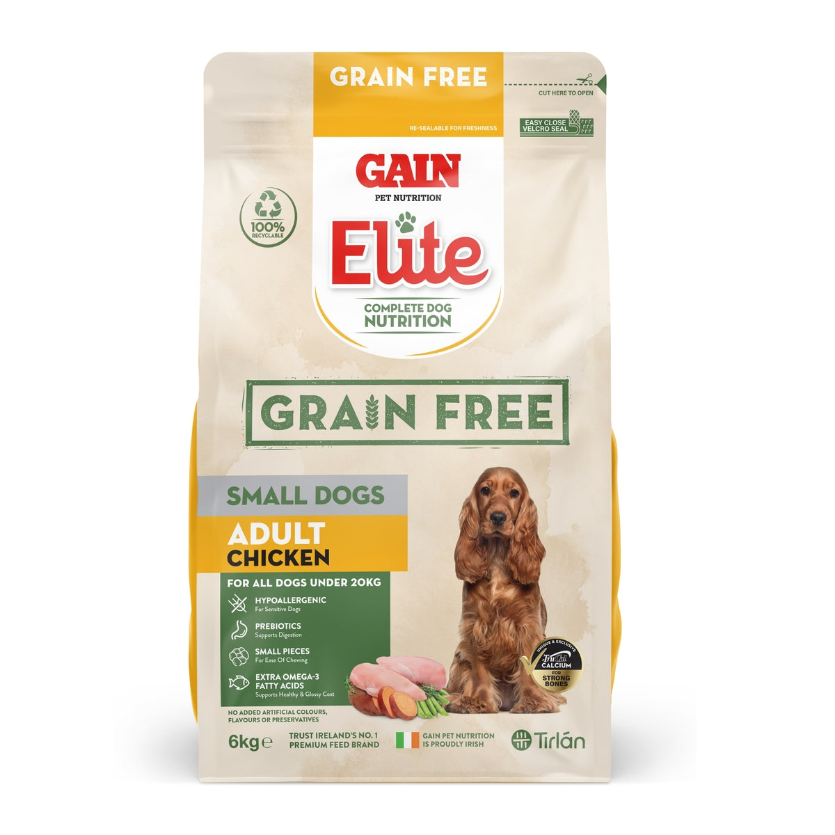 Gain Grain FREE Small Dog Chicken 6kg