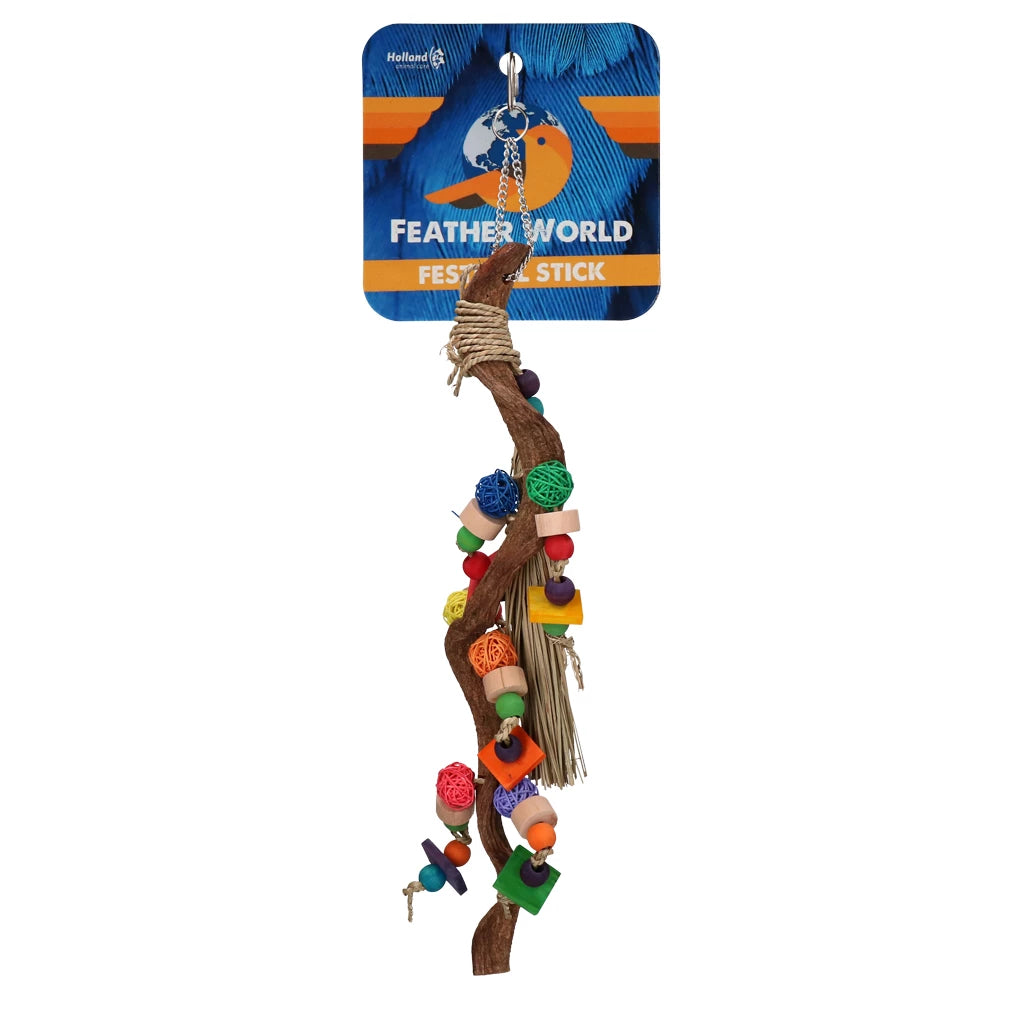 Feather World Festival stick
