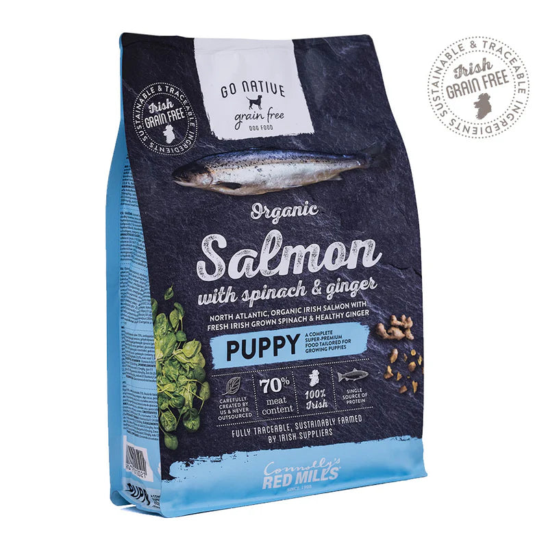 Red Mills Go Native Puppy Dog Food Salmon Spinach & Ginger 12kg Grain Free