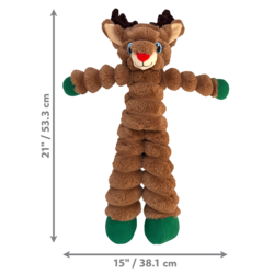 Kong Xmas Shakers Crumples Reindeer XL