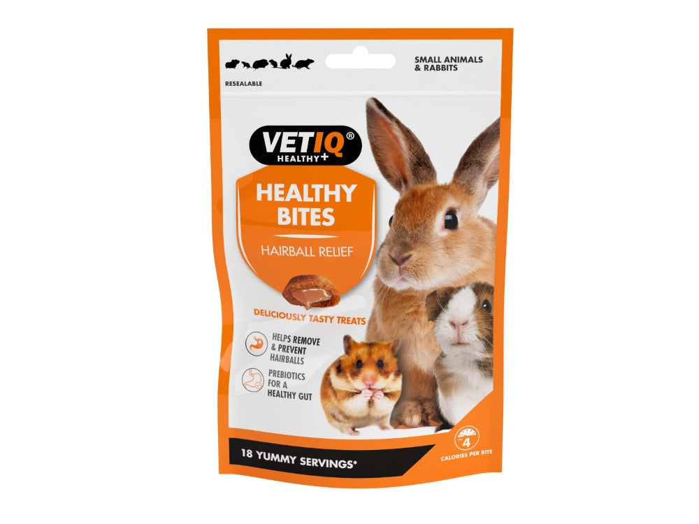 VETIQ Healthy Bites Hairball Relief for Small Animals 30g