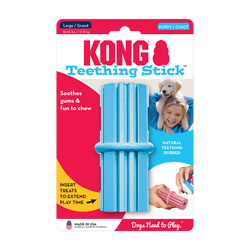 KONG Puppy Teething Stick Pink/Blue Large