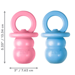 KONG Puppy Binkie Pink/Blue Medium