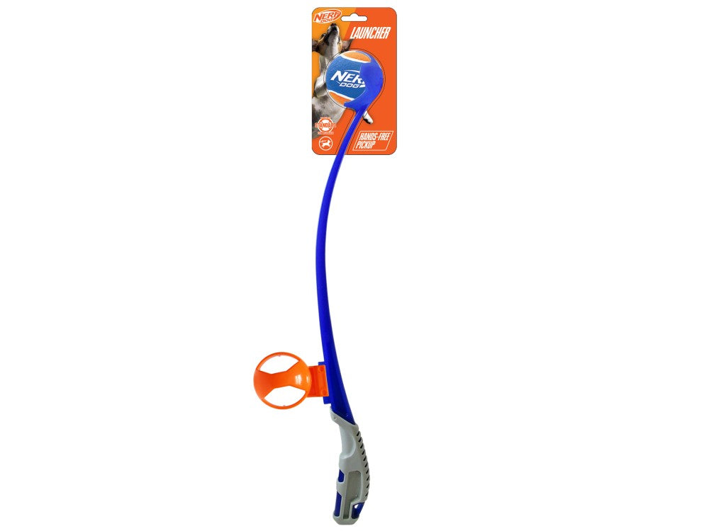 NERF LAUNCHER WITH BALL & BALL CLIP 25"