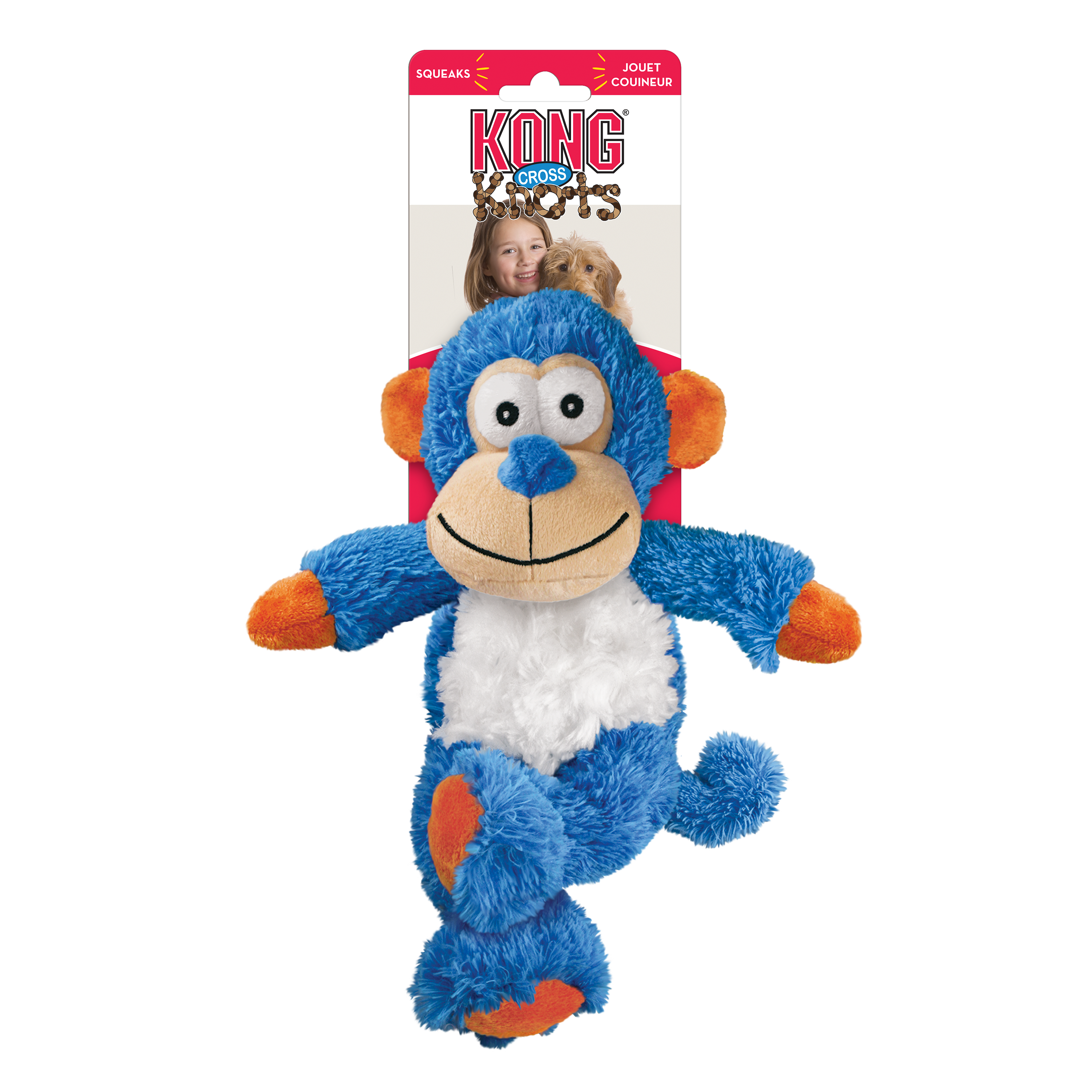 KONG Cross Knots Monkey Small/Medium