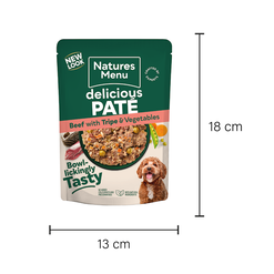 Natures Menu Beef & Tripe 300g