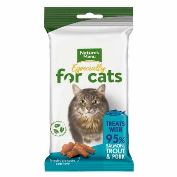 Natures Menu Cat Treats Salmon & Trout 60G