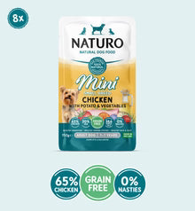 Naturo Mini Pouch Grain Free Chicken 150g