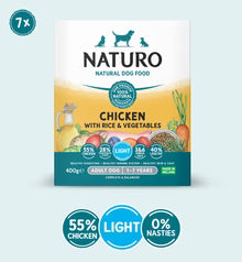 Naturo Chicken Light Wet Dog Food 400g