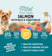 Naturo Mini Salmon And Rice 150g