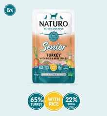 Naturo Senior Turkey & Rice 150g
