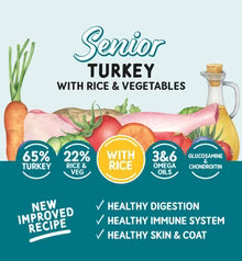 Naturo Senior Turkey & Rice 150g