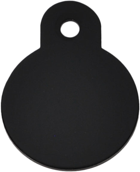 ID Tag Small Disc Black