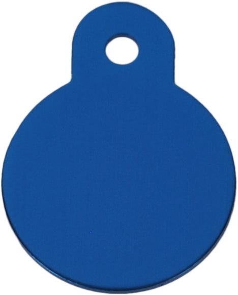 ID Tag Large Disc Blue