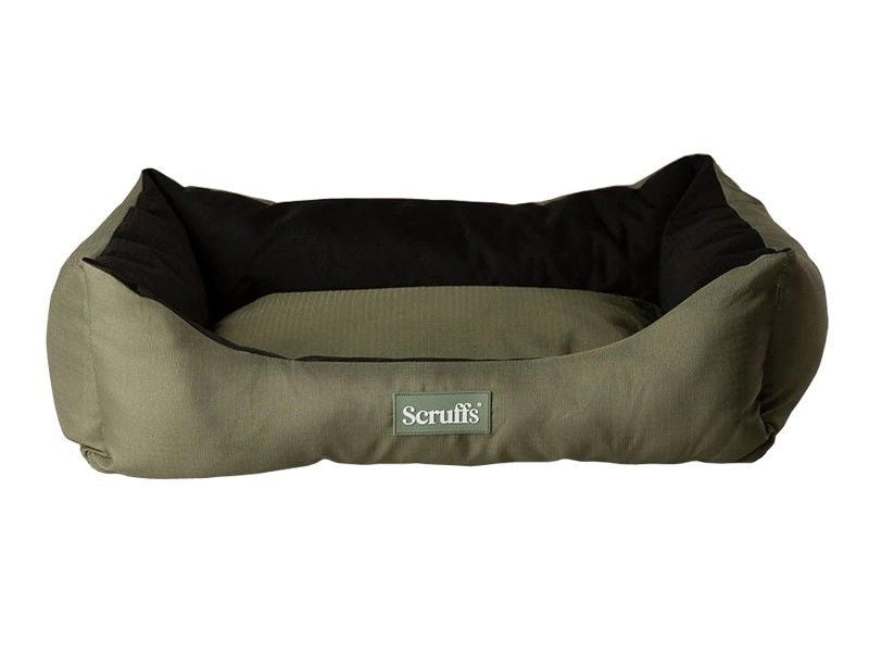 Scruffs Expedition Box Bed - Khaki Green