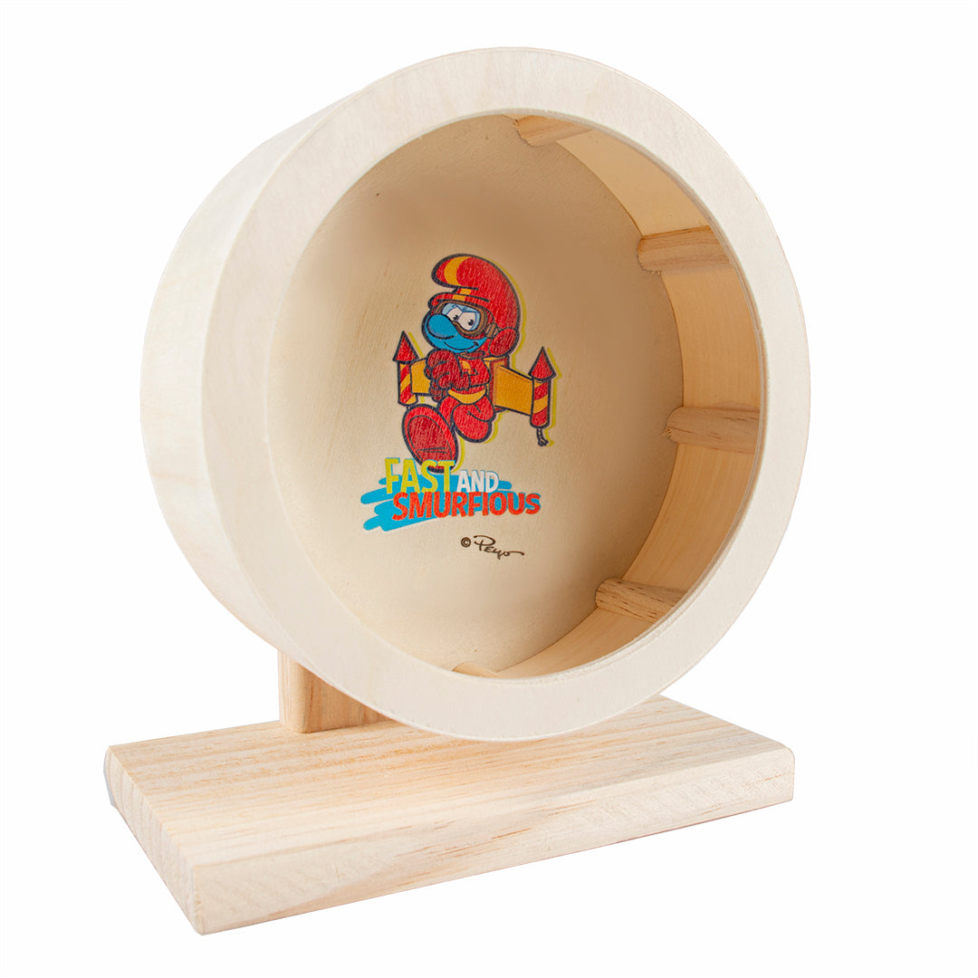 Smurf Hamster Wheel